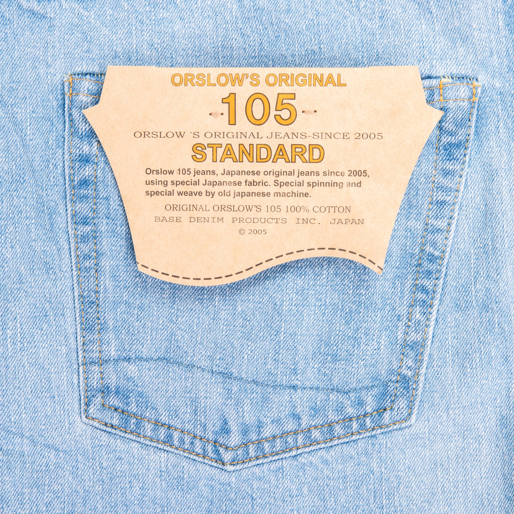 Orslow 105, 4 year wash Frans Boone Exclusive