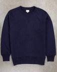 The Real McCoys Athletic 10 Oz Loopwheel Sweatshirt Navy