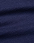 The Real McCoy's Athletic L/S T-shirt / Loopwheel Navy