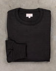 The Real McCoy's Athletic L/S T-shirt / Loopwheel Black