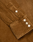 RRL Buffalo Western Corduroy Shirt Faded Tan