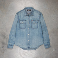 RRL Lot.93 Denim Shirt Clearfield Wash