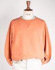 Remi Relief Special Finish Sweat Crew Neck Faded Orange