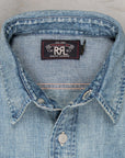 RRL Lot.93 Denim Shirt Clearfield Wash