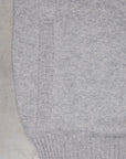 Drumohr Cashmere Lupo Full Zip Grigio Medio