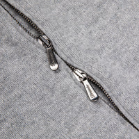 Drumohr Cashmere Lupo Full Zip Grigio Medio