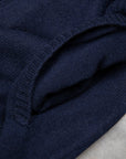 Drumohr Cashmere Lupo Full Zip Blu Notte