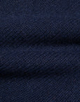 Drumohr Cashmere Lupo Full Zip Blu Notte