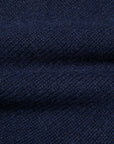 Drumohr Cashmere Lupo Full Zip Blu Notte