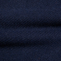 Drumohr Cashmere Lupo Full Zip Blu Notte