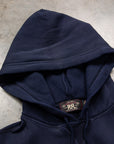 RRL PO Hood Pullover Faded Navy