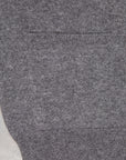 Drumohr Cashmere Gillet con Bottoni Grigio Scuro