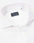 Finamore Porto Popover Zante Collar Carlo Riva Summer Twill White