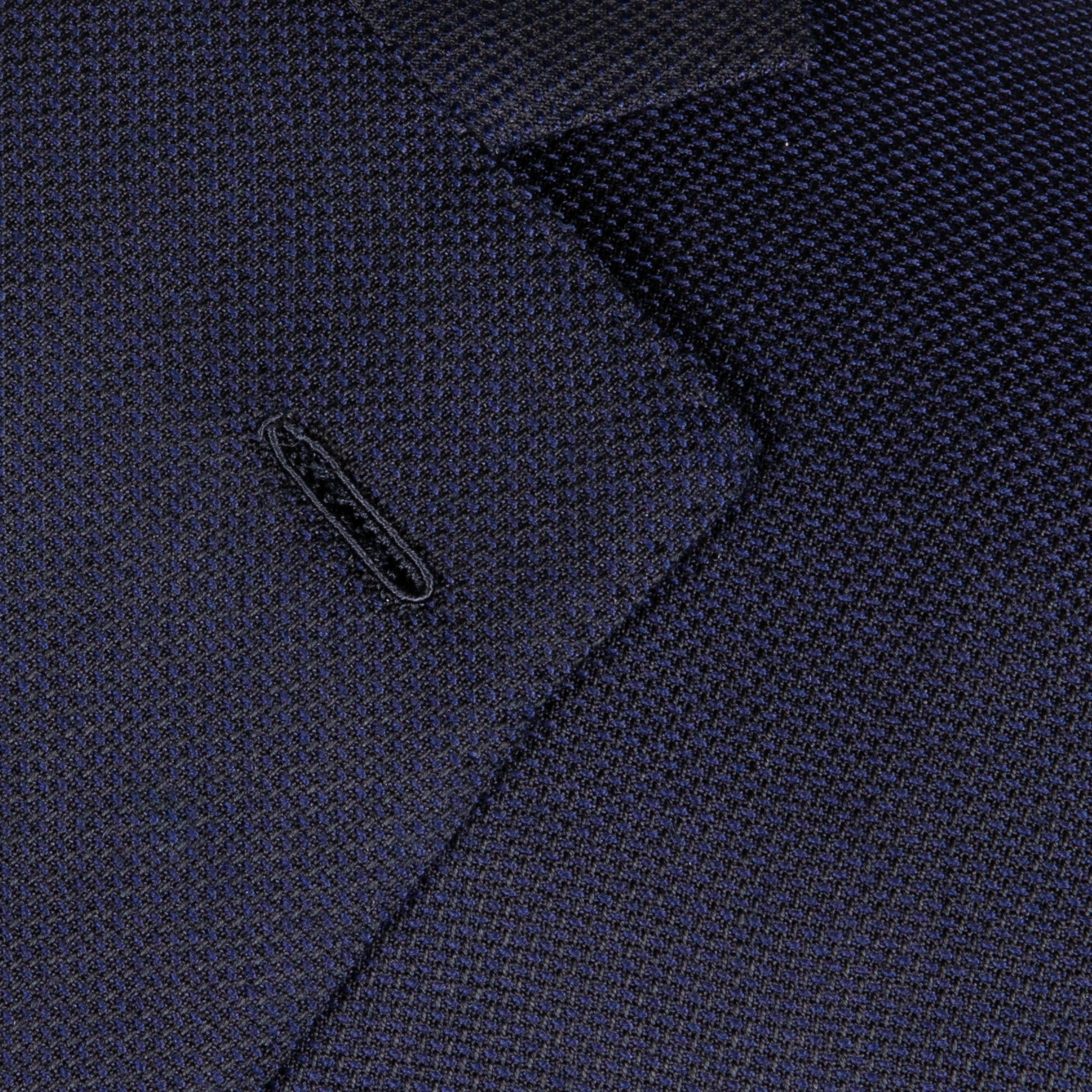 Caruso Aida Hopsack Blazer Dark Blue