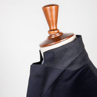 Caruso Aida Hopsack Blazer Dark Blue