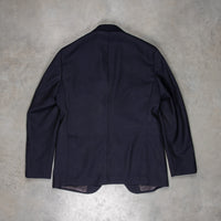 Caruso Aida Hopsack Blazer Dark Blue