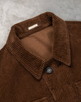 Massimo Alba Field Corduroy Jacket Noce
