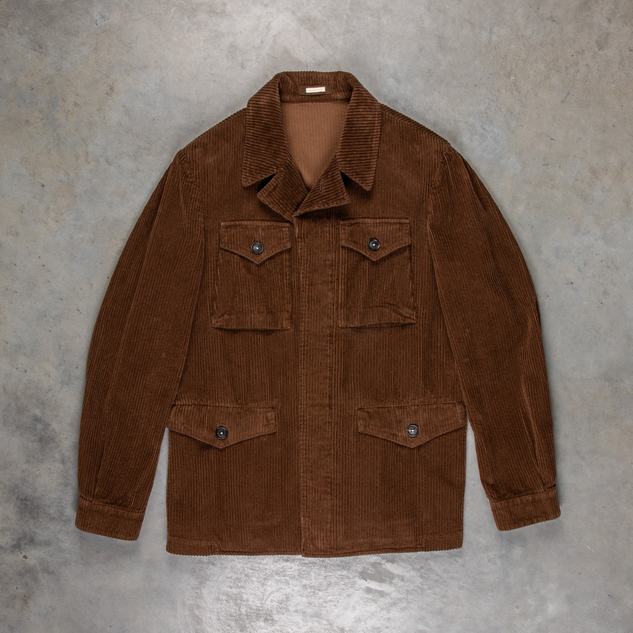 Massimo Alba Field Corduroy Jacket Noce – Frans Boone Store
