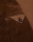 Massimo Alba Field Corduroy Jacket Noce