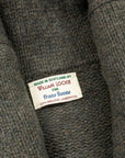 William Lockie x Frans Boone Alain Shawl Cardigan Lambswool Seaweed