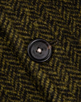 Massimo Alba Solex Wool Jacket Herringbone Olio