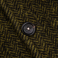 Massimo Alba Solex Wool Jacket Herringbone Olio