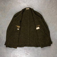 Massimo Alba Solex Wool Jacket Herringbone Olio