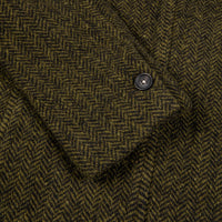 Massimo Alba Solex Wool Jacket Herringbone Olio