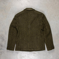 Massimo Alba Solex Wool Jacket Herringbone Olio