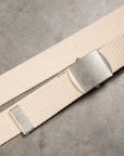 The Real McCoy's White Trouser Uniform Belt