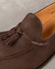 Edward Green Belgravia Espresso Suede on R1 sole