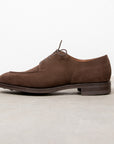 Edward Green Dover in Espresso Suede on Dainite Sole