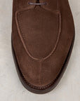 Edward Green Dover in Espresso Suede on Dainite Sole