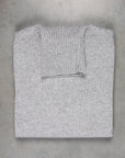 Drumohr Cashmere Dolcevita Turtleneck Grigio Medio