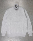 Drumohr Cashmere Dolcevita Turtleneck Grigio Medio