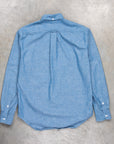 Gitman Vintage x Frans Boone Japanese Chambray Blue