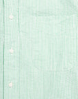 Gitman Vintage Shirt Seersucker Stripe Green