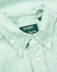 Gitman Vintage Shirt Seersucker Stripe Green