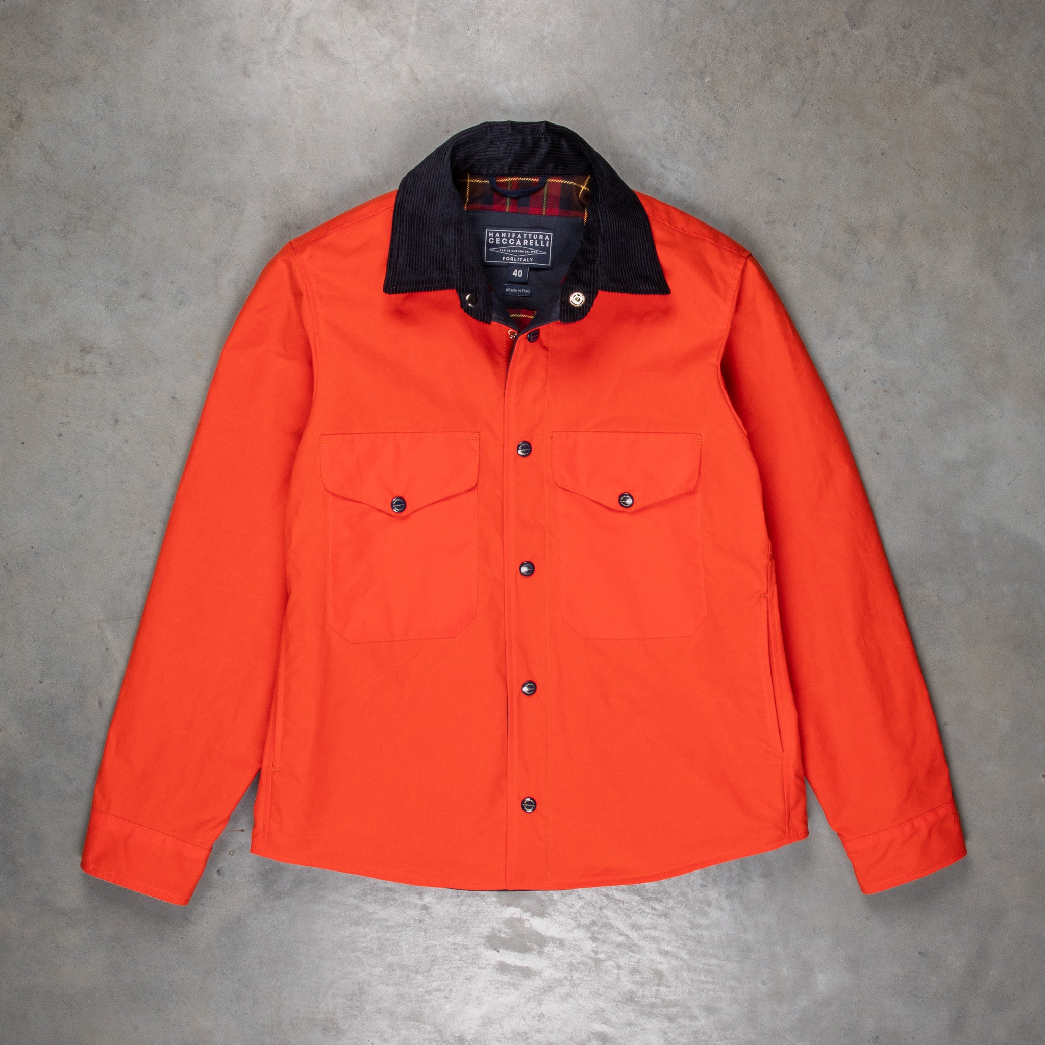 Manifattura Ceccarelli Heavy Shirt Orange – Frans Boone Store