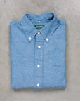 Gitman Vintage x Frans Boone Japanese Chambray Blue