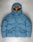 Ten C Artic Down Parka Blu Petrolio