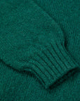 Laurence J. Smith Super Soft Seamless Roll Neck Pullover Forest