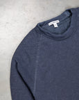 James Perse Vintage Fleece Raglan Pullover Deep pigment