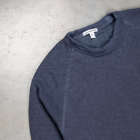 James Perse Vintage Fleece Raglan Pullover Deep pigment