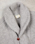 William Lockie Windsor Cashmere Shawl Cardigan Flannel