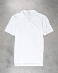 James Perse Revised standard polo White