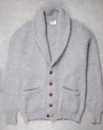 William Lockie Windsor Cashmere Shawl Cardigan Flannel