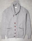 William Lockie Windsor Cashmere Shawl Cardigan Flannel