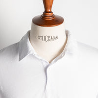 James Perse Revised standard polo White