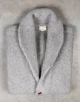 William Lockie Windsor Cashmere Shawl Cardigan Flannel